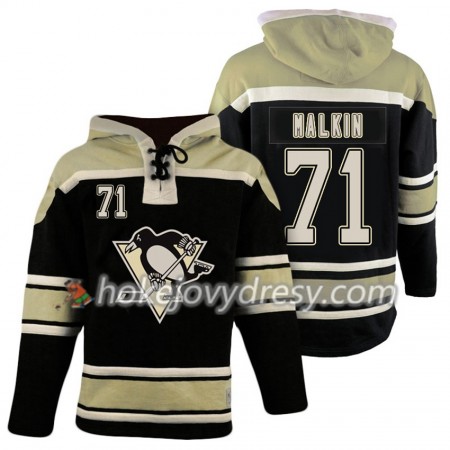Pittsburgh Penguins Evgeni Malkin 71 Černá Sawyer Mikiny Hooded - Pánské